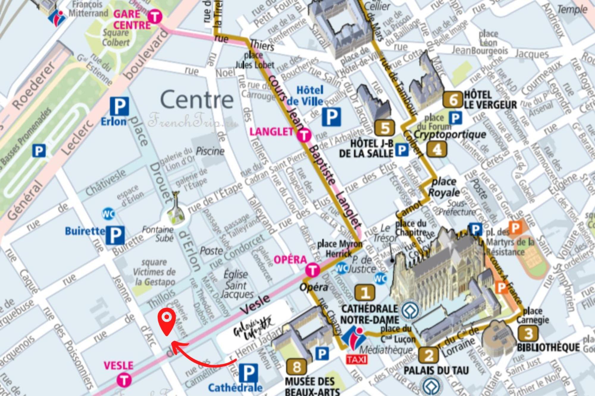 Refuge Urbain - Ideal Pro, Familles & Amis - Le Calme En Hypercentre - Wifi Haut Debit - Netflix - Machine A Laver - Gare, Cathedrale, Commerces, Restaurants & Transports En Commun A Moins De 10 Minutes A Pied Reims Exterior photo